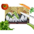 thumbnail image 2 of Carolines Treasures MH1060LCB Japanese Chin Tea House Glass Cutting Board- Large, 2 of 2