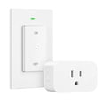 thumbnail image 1 of Interruptor de luz de pared inalámbrico DEWENWILS con toma de control remoto, 1 of 8