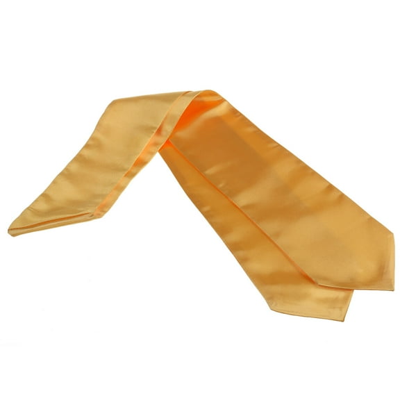 MLINS Unisex Adult Plain Graduation Stole (Golden)