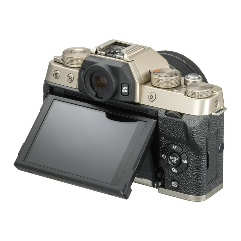 Fujifilm X-T100 Mirrorless Digital Camera - Champagne Gold - (X