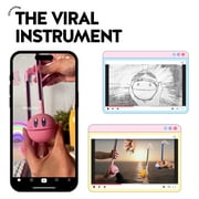 Otamatone Electronic Musical Instrument Toy for Children Unisex Adults - Black