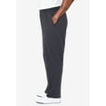 thumbnail image 3 of KingSize Men's Big & Tall Lightweight Jersey Open-Bottom Sweatpants, 3 of 5