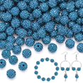 thumbnail image 1 of Perlas TINKRSTUFF, circonitas azules, 10 mm, diamantes de imitación, 150 unidades, 1 of 6