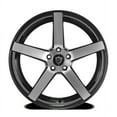 thumbnail image 2 of 20X8.5 5-115 G-LINE #5178 Black/Polish Spoke Wheel 15/73.1, 2 of 2