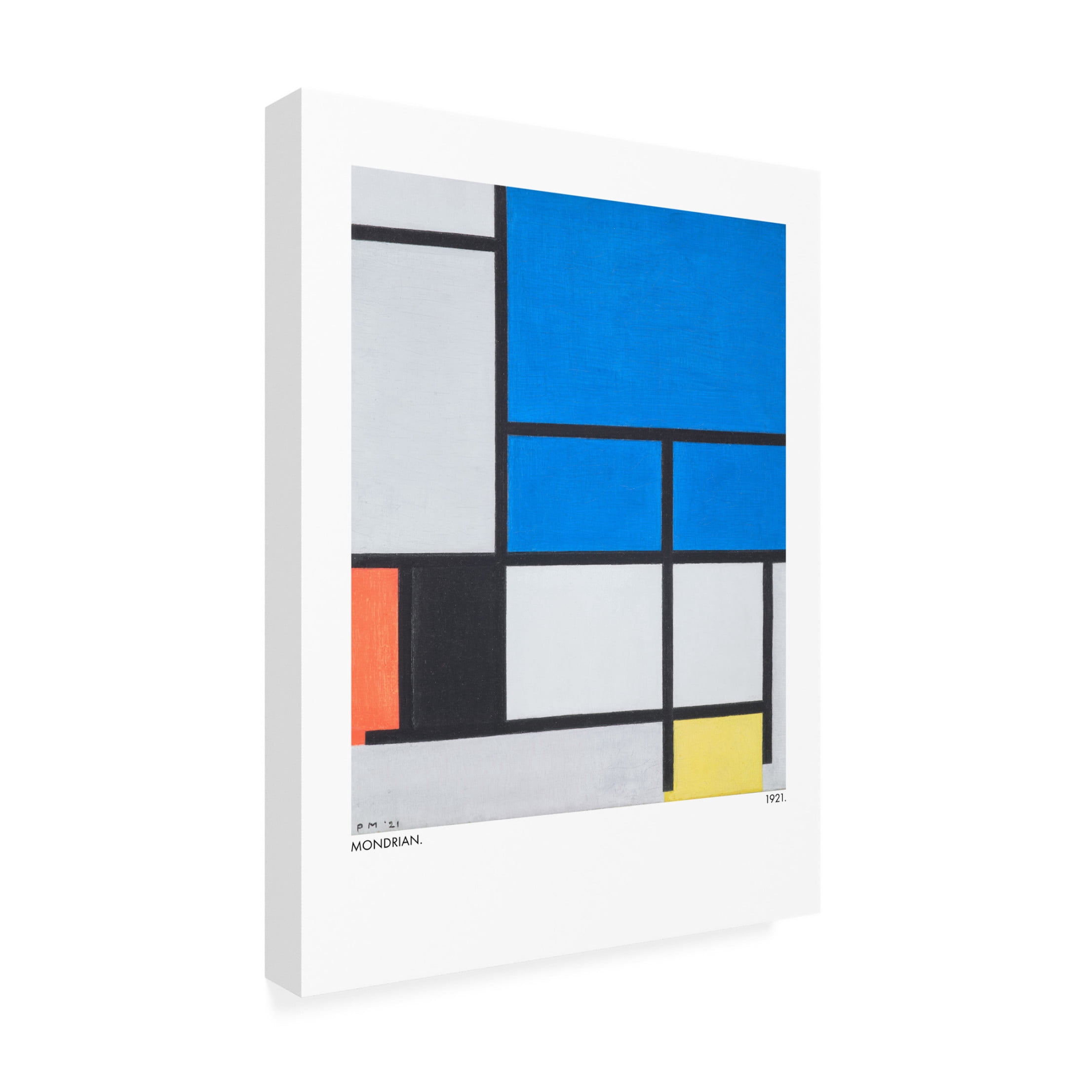 Trademark Fine Art Pictufy Large Blue Plane Canvas Wall Art