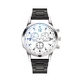thumbnail image 2 of NovaStitch Men's Watch Stainless steel Quartz Analog Watch Fashion Leather Watches Casual Daily Wear with Date Window Gift for Men and Women Accessories, 2 of 6