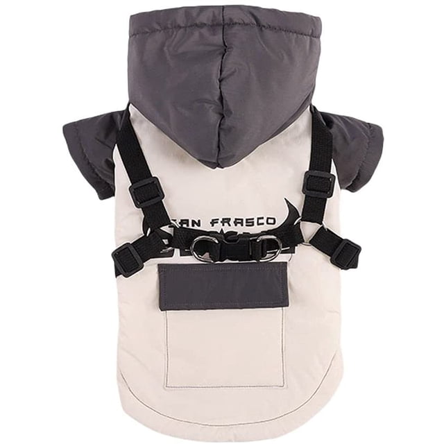 Abrigos para perros con arnés, abrigos para perros pequeños, abrigos de invierno para perros, abrigos impermeables para perros, abrigos de invierno para perros medianos, para chihuahuas, yorkshire ter