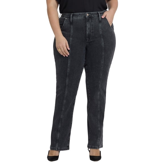 NYDJ womens Plus Billie Slate Stone Bootcut Jean, 20W