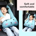 thumbnail image 3 of Almohada De Viaje Para Niños, Reposacabezas, Soporte Para Hombros, Forma Decorativa De Coche, Almohada De Algodón Extraíble Y Lavable Para Viajes De Larga Distancia Con Material, 3 of 7