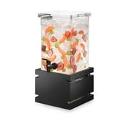 Rosseto Serving Solutions LD122 Beverage Dispenser with Black Gloss Bamboo Base