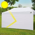 thumbnail image 7 of Eurmax Instant Sunwall for 10x20FT Pop up Canopy, 1 Pack Field Green Canopy Sidewall, 7 of 7