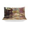 thumbnail image 3 of Monet Peinture Design Simple Toucher Douillet Léger Essentiels de Sommeil Ensembles de Housse de Couette pour le Confort à la Maison, 3 of 5