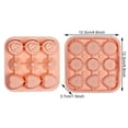 thumbnail image 3 of Romantic Rose Heart Diamond Silicone Ice Tray - Sturdy, Easy Fill & Clean! Black, 3 of 8
