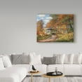 thumbnail image 3 of Trademark Fine Art 'Covered Bridge Landscape' Canvas Art by Bill Makinson, 3 of 3