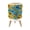 Color 4, variant on Classroom Small Trash Can with Lid Cartoon Pirate Treasure Map Animals Rivers Islands 1.8 Gallon Dog Proof Trash Can Round Garbage Can Waste Bin Wastebasket for Nursery Back to School Gifts