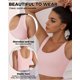 thumbnail image 4 of Blusas sin mangas con cuello en U AURUZA para mujer, 2 piezas, 4 of 6