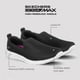 thumbnail image 3 of Zapatos Skechers Go Walk Joy Slip-On para mujer, color negro, talla 6W, 3 of 8