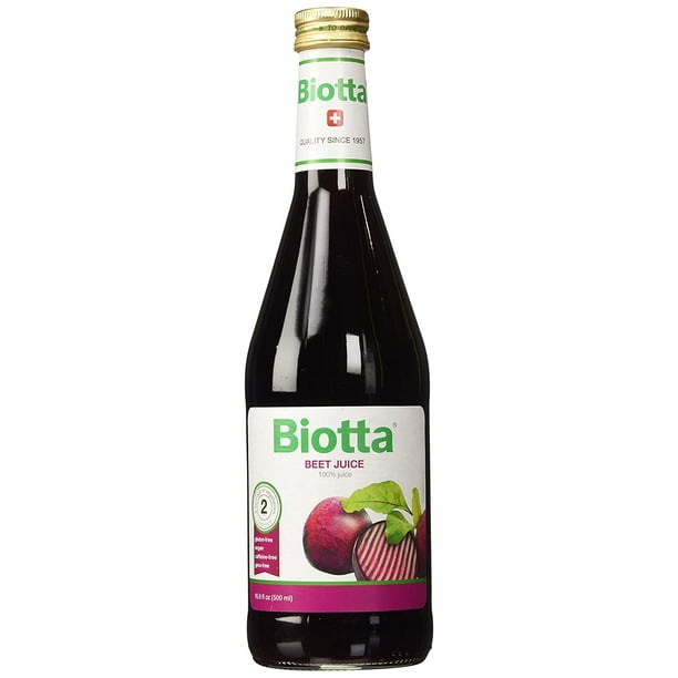 Biotta Beet Juice Bottle 16.9 oz Single Bottle