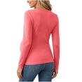 thumbnail image 6 of RongHuan Maternity Shirts Long Sleeve Crew Neck Pregnancy Tops for Women Casual Pregnancy Tee Shirt Soft Daily Wear, 6 of 9