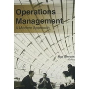 Operations Management: A Modern Approach - Simons, Rae
