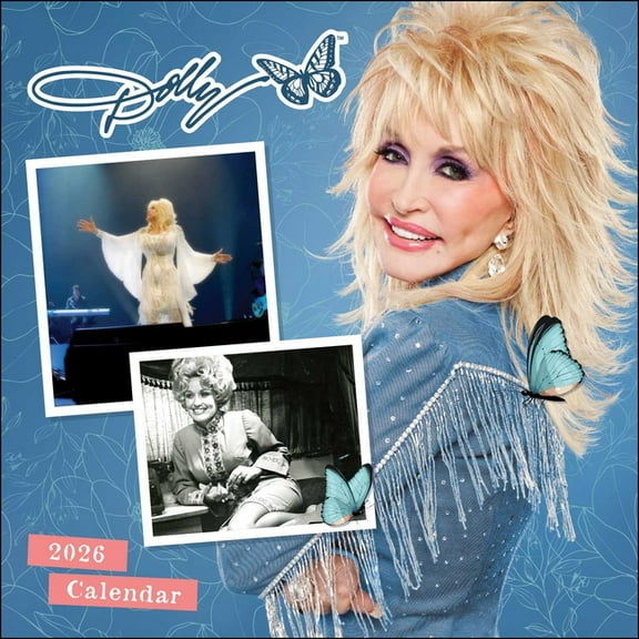 Dolly Parton 2026 Wall Calendar, (Paperback)