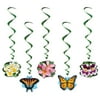 30 Piece Beistle Luau Party Flower Garden Whirls