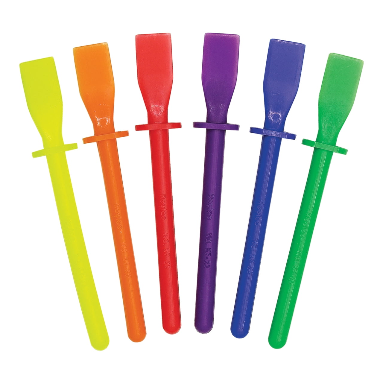 Roylco R-5725-6 5 in. Plastic Glue Spreaders - 10 Per Pack - Pack of 6