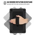thumbnail image 6 of FIEWESEY Case for Lenovo Tab M10 Plus 3rd Gen 10.6 Inch,Shoulder Strap Hand Strap Rotatable Stand Kids Shockproof Cover for Lenovo Tab M10 Plus 3rd Gen 2022+Screen Protector(Black/Black,1 Pcs), 6 of 7