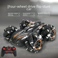 thumbnail image 5 of Coche de control remoto de deriva de acrobacias de doble cara para niños, vehículo todoterreno con tracción en las cuatro ruedas, coche de juguete de 2,4 G, 5 of 5