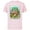 Soft Pink, variant on Disney Big City Greens Poster Cricket and Family - Short Sleeve Cotton T-Shirt for Adults -Customized-Charcoal
