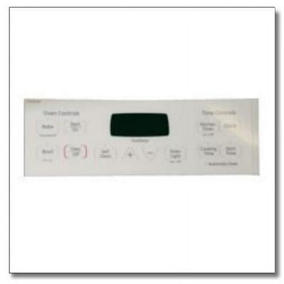 GE WB27T11006 Faceplate Graphics (wh) - OEM Part