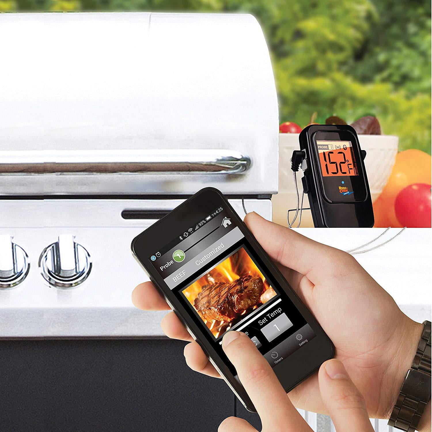 Maverick ET-735 Bluetooth 4.0 Wireless Digital Cooking Thermometer 