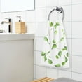 thumbnail image 5 of Green Leaf Cotton Face Towels Absorbent Hand Towel Soft Bathroom Towel for Kitchen Hotel Decoration, 5 of 7