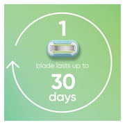 Venus Smooth Womens Razor Blade Refills, 4 Count