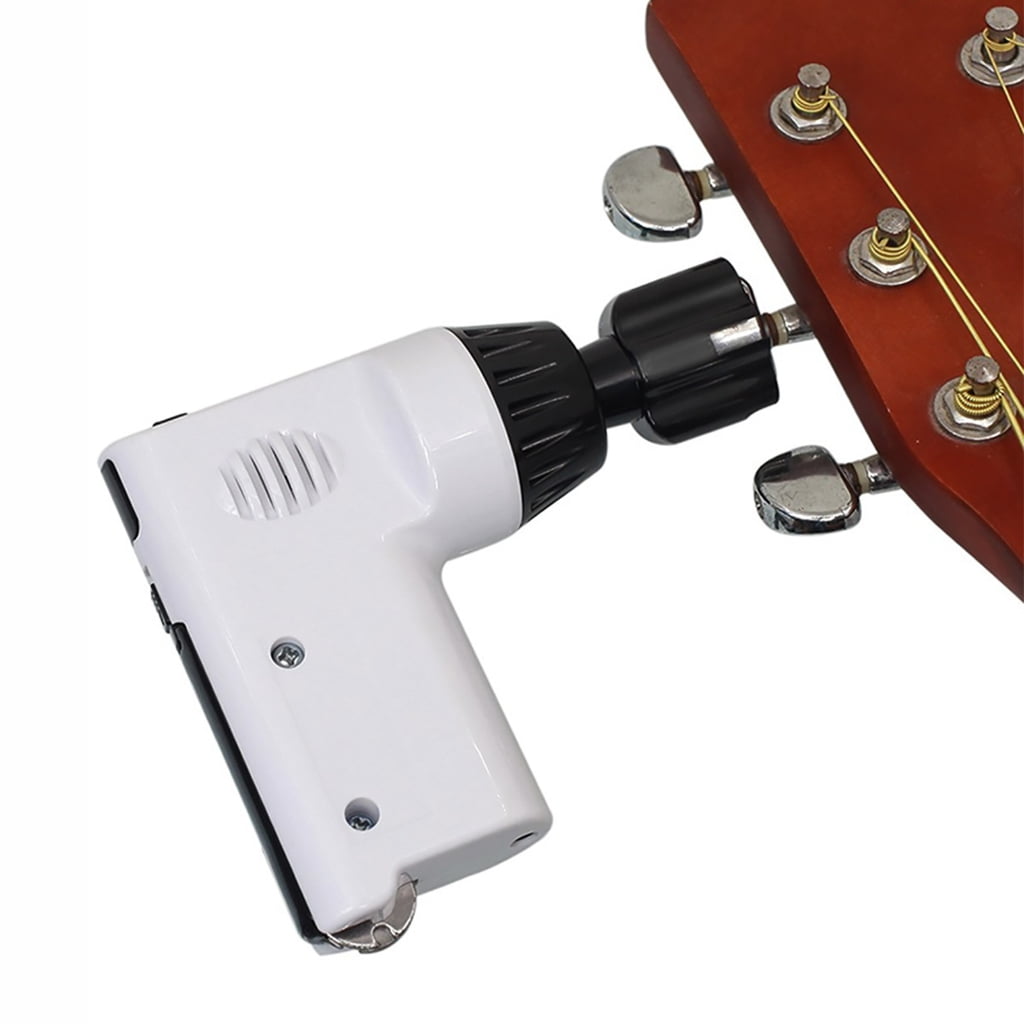 Oasiva Electric Automatic Guitar String Winder String Cutter Restringing Tool Instrument String Winder Guitar Accessories