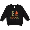 thumbnail image 2 of Inktastic I Love Camping Toddler Sweatshirt, 2 of 4