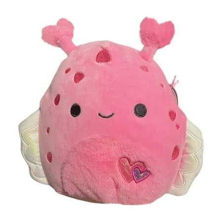 Squishmallows Valentine's Day Shabnam the Pink Sea Slug 8" Plush Stuffed Animal Toy