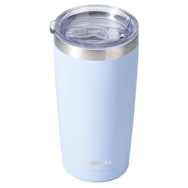 Vaso de café de viaje SUNWILL, 600 ml, acero inoxidable Iceberg