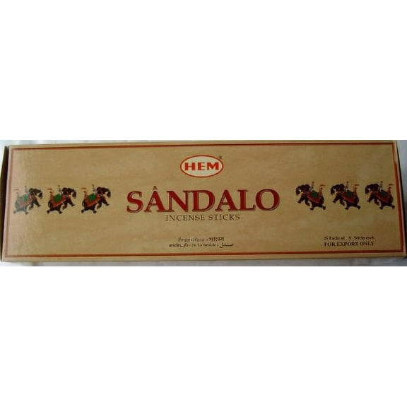 Hem Sandalo (Sandalwood) Incense Sticks - 200 Sticks