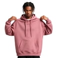 thumbnail image 2 of Mens Hooded Fashion Long Sleeve Hoodies Casual Drawstring with Pockets Pullover Sweatshirt for Men Pink L, 2 of 7