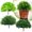 B, variant on cpengpj No-Watering Required Artificial Potted Grass 1-Pack,Plastic Made Fade Resistant,for Rental Apartment Low-Maintenance Space Decor