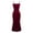 Red, variant on Miqool Women's Velvet Cocktail Dresses Spaghetti Straps Bodycon Ruched Mermaid Formal Dresses Evening Party Midi Dresses Prom Gown (Army Green,XS)