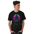 thumbnail image 4 of Vaporwave NASA Space Shuttle Specs Men's Graphic T Shirt Tees Brisco Brands S, 4 of 4