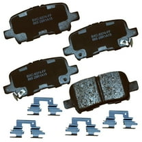 Bendix Brakes Disc Brake Pad Set Fits select: 2003-2008 HONDA PILOT, 2002-2004 HONDA ODYSSEY