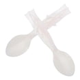 thumbnail image 3 of Beautiful Beige Shell Spoon Set for Home Use Compact Size 2 Pieces Kitchen Dessert Serving Spoons 2pcs, 3 of 5