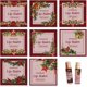 thumbnail image 1 of 80 pegatinas navideñas de 8 estilos para bálsamo labial, con diseño de corona de flores rojas, para productos caseros de cuidado de la piel, autoadhesivas, impermeables., 1 of 9
