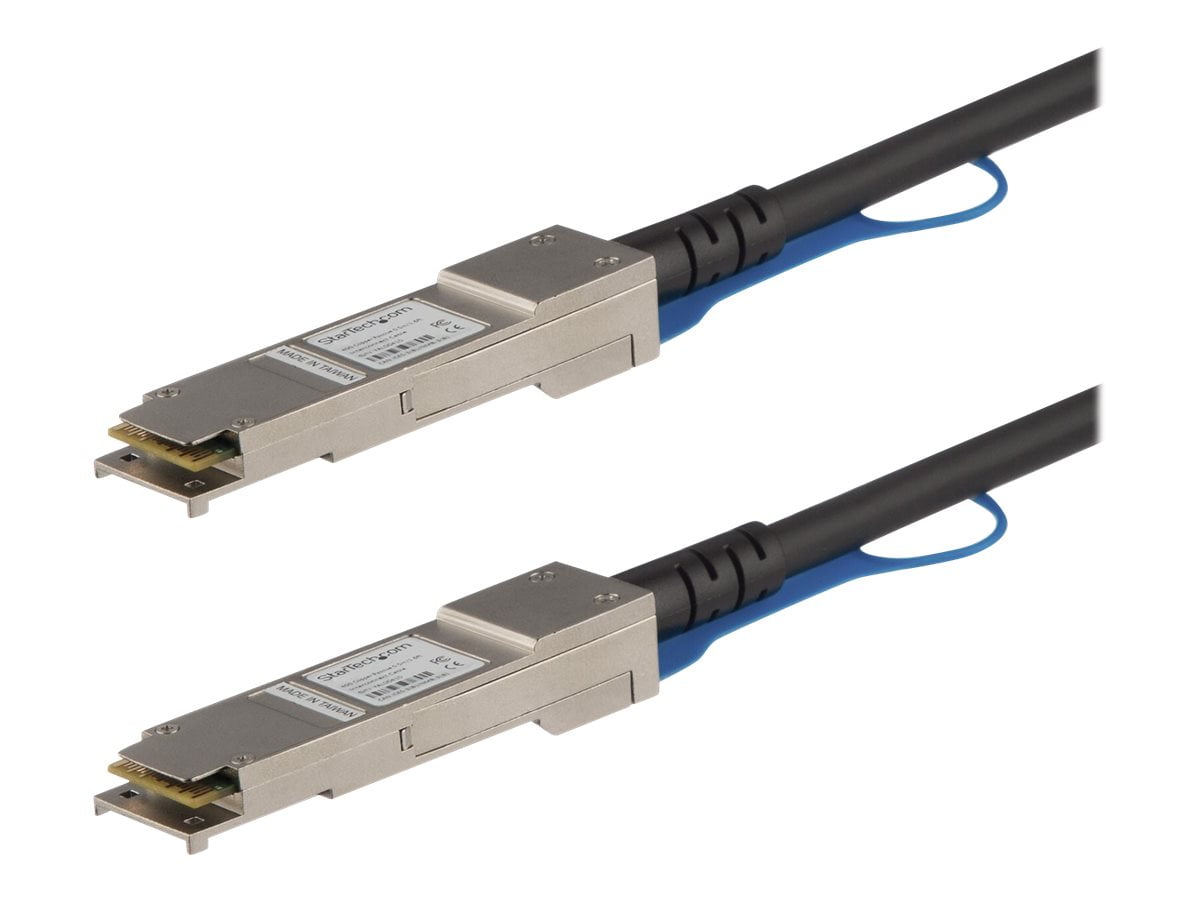 - 1m QSFP to SFP Cable Cable Matters 40GBASE-CR4 Passive QSFP+ to 4X SFP+ DAC Twinax Breakout Cable 3.3ft 