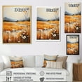 thumbnail image 4 of Designart "Minimalistic Infinite Fields Of Prairies I" Prairies Floater Framed Canvas Wall Art, 4 of 5