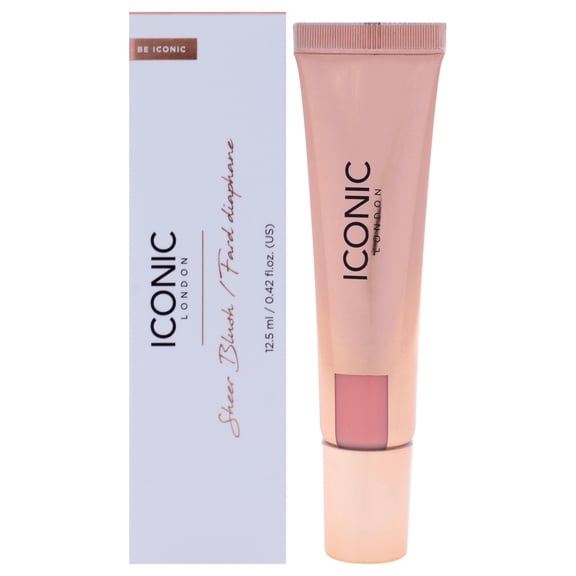 Iconic London Sheer Cream Blush - Cheeky Coral , 0.42 oz Blush