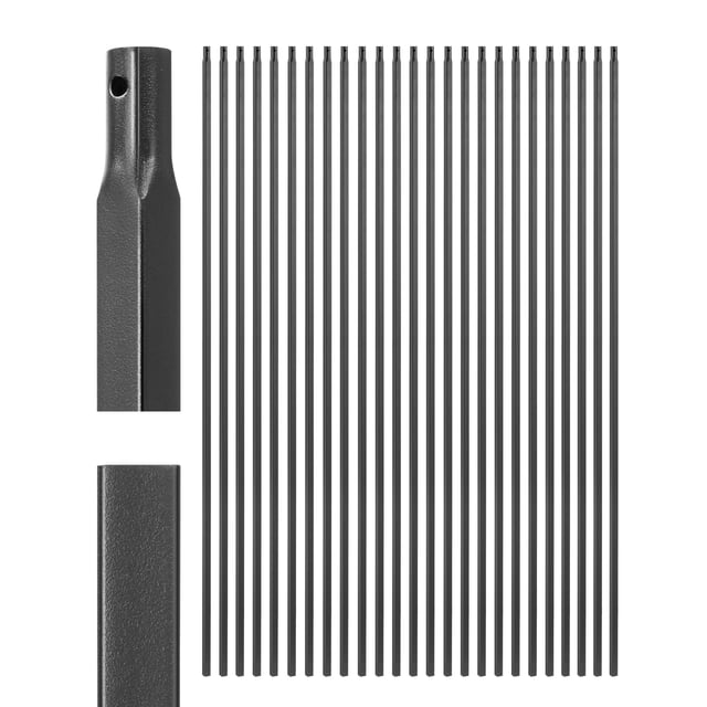 VEVOR Staircase Balusters 31 Pack 44 Inch Carbon Steel Stair Balusters Indoor Spindle